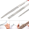 6.5 Inch 4*160mm 10 Mini Diamond Needle Files Your Key To Expert Carving, Shaping, And Engraving