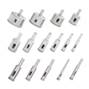 DHO-10-6/30-1 Integrated Steel Hole Opener 10PCS Diamond Hole Saw Drill Quartz 10pc set