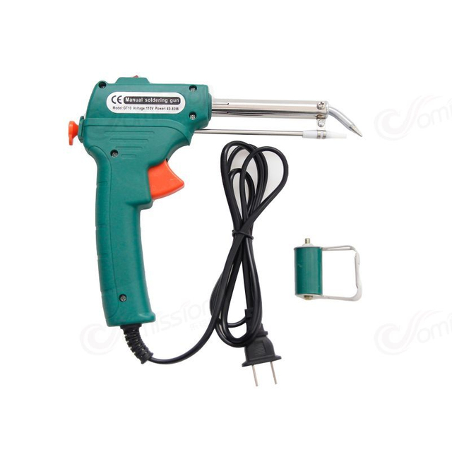 HSG01-60 US Soldering Gun, Automatic 60W Soldering Iron Solder Welding Gun for Jewelry, Home DIY, Circuit Boards, Electronics Repair