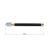 GC04032 Glass Cutter Tools, Heavy Duty Pencil Style Glass Cutter and Pistol Grip Glass Cutter