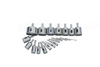 DHO-20-3/50 Integrated Steel Hole Opener 20 PCS Diamond Hole Saw Drill Quartz 20PCS 