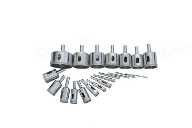 DHO-20-3/50 Integrated Steel Hole Opener 20 PCS Diamond Hole Saw Drill Quartz 20PCS 