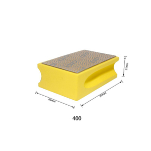 HPW-1-400 Versatile Diamond Hand Rubbing Pad Wave Pattern for Polishing and Finishing High-Temperature Alloys in Mechanical Manufacturing