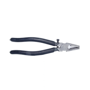 MDQ07 Heavy Duty Breaker Glass Running Pliers Kit Glass Pliers with Flat Jaws toothless Perfect for Stained Glass