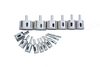 DHO-16-6/50 Integrated Steel Hole Opener 16 PCS Diamond Hole Saw Drill Quartz 16ps set