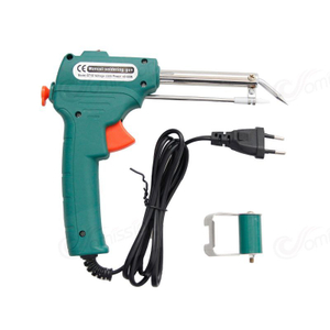 HSG01-60 EU Soldering Gun, Automatic 60W Soldering Iron Solder Welding Gun for Jewelry, Home DIY, Circuit Boards, Electronics Repair